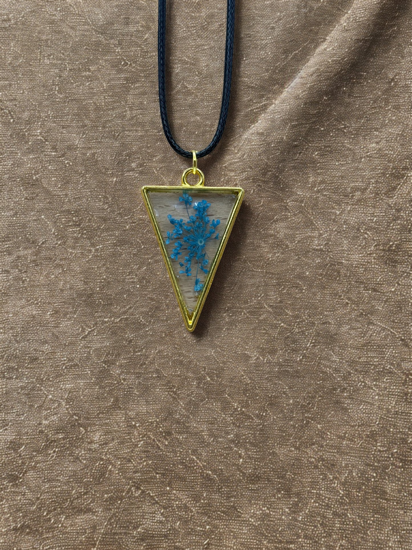 Blue Flower Pendant