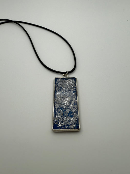 Blue Silver Pendant