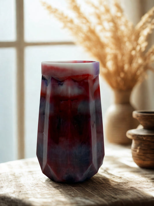 Red Purple Vase