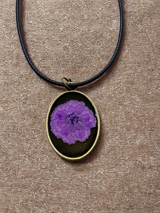 Purple/Black Pendant