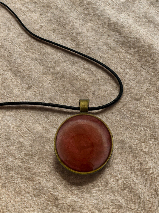 Rust Pendant
